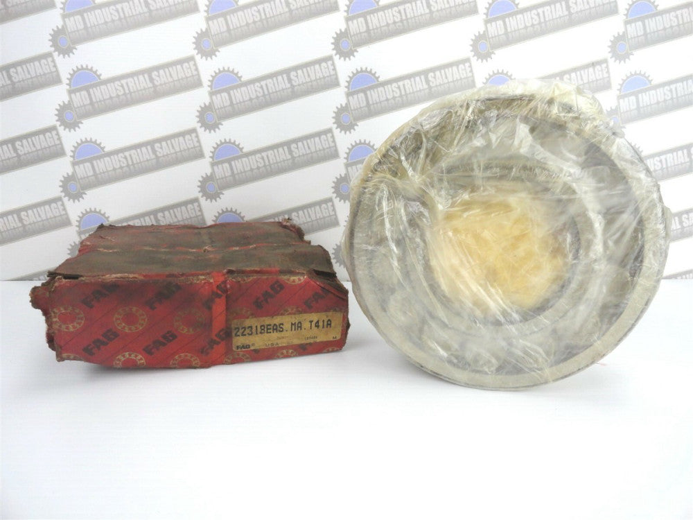 FAG - 22318EAS.MA.T41A Spherical Roller Bearing, Straight Bore, Brass Cage (NEW)