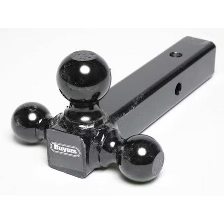 Buyers Products 1802200 Triple Ball Mount,Black