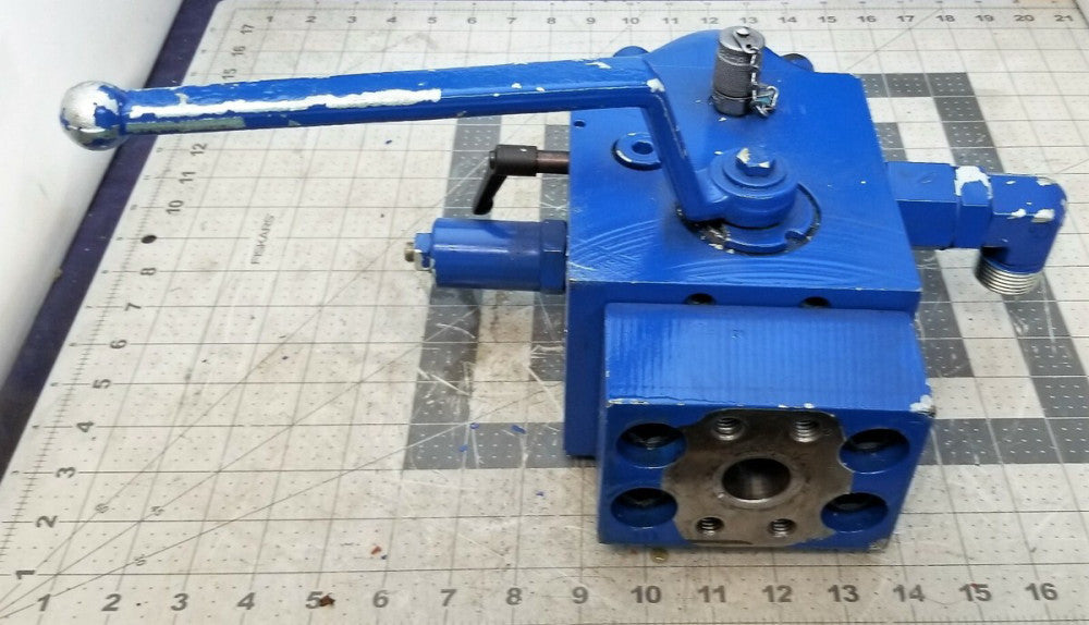 HYDAC Hydraulic Manual Discharge Shut-Off Valve 5075 PSI  SAF32M16-N420F  [B6S5