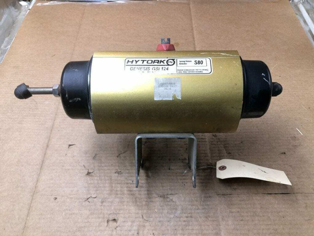 Hytork Genesis GSi 124 S80 Pneumatic Spring Return Valve Actuator 150PSI