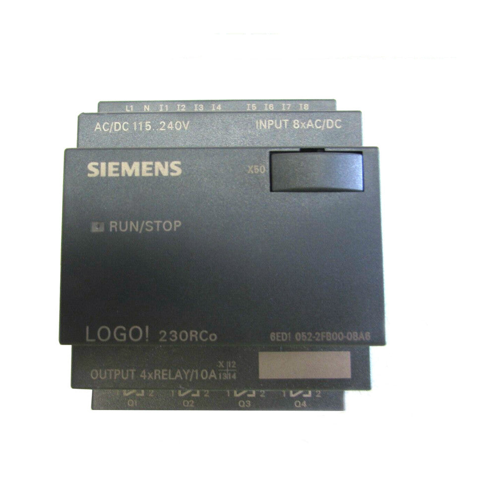 SIEMENS 6ED1052-2FB00-0BA6 Controller LOGO 230RCo Input Voltage 120/230 V AC/DC