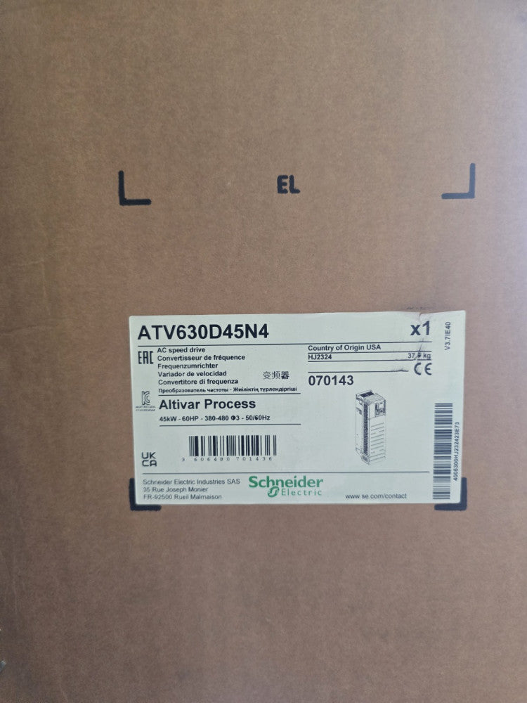 1PC Schneider ATV630D45N4 Inverter ATV630D45N4 IN BOX Fast SHIPPING New