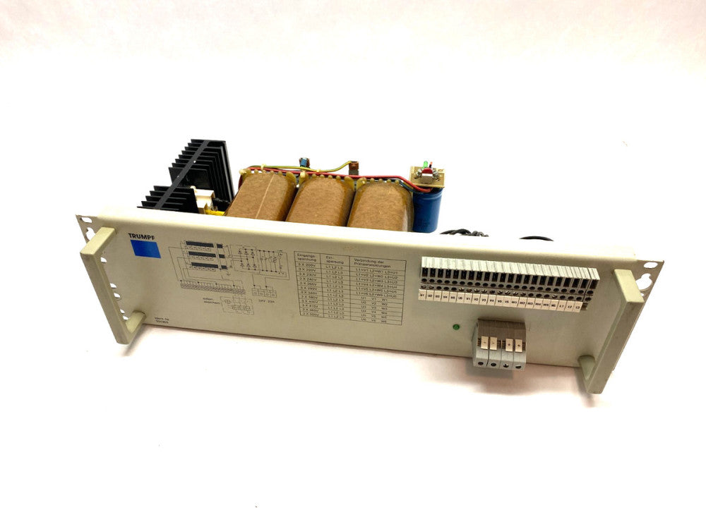 Trumpf Siemens G34900-A3007 3-Phase Power Supply 24VDC 20A 200-500V 091369