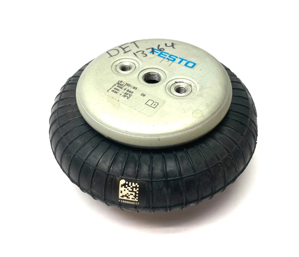Festo EB-165-65 Bellows Cylinder 65mm Stroke Size 165 1/4" Connection 36487