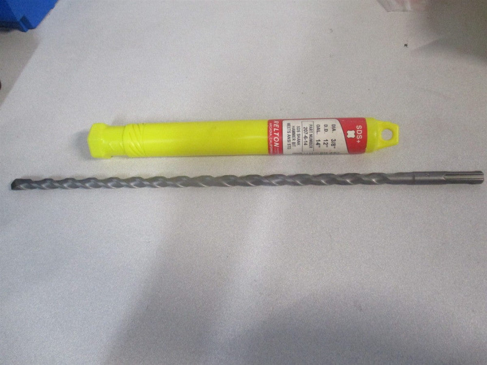 Relton (207614) 3/8″ x 12" x 14" Carbide-Tipped Rotary & Hammer Drill Bit