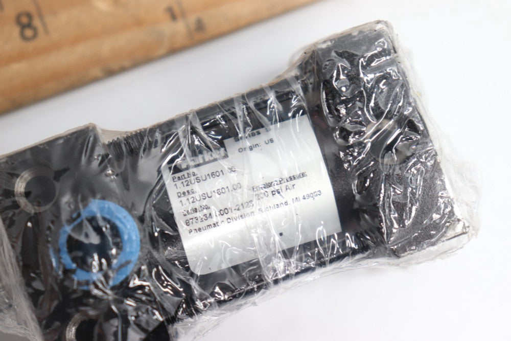 Parker Double-Acting Universal Midget Pneumatic Cylinder with Buna-N Seals 