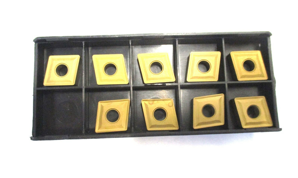 NEW (112116536) 1/2 IC CNMG432 IX225T-IMF Diamond Carbide Turning Insert - 9 QTY
