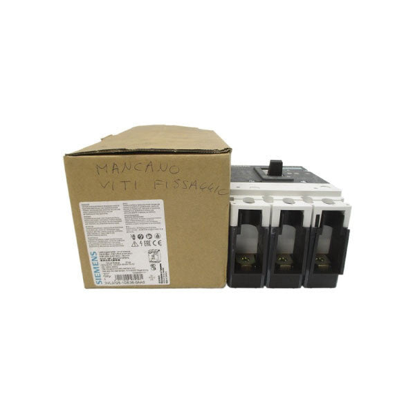 SIEMENS 3VL3725-1DE36-0AA0 415VAC 250A NSMP