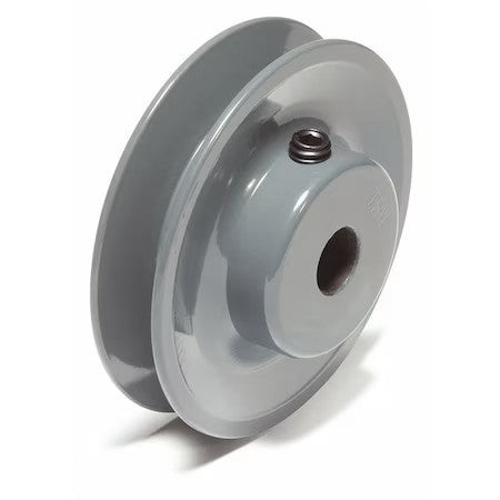 Zoro Select Ak4112 1/2 In Fixed Bore 1 Groove V-Belt Pulley 3.95 In Od