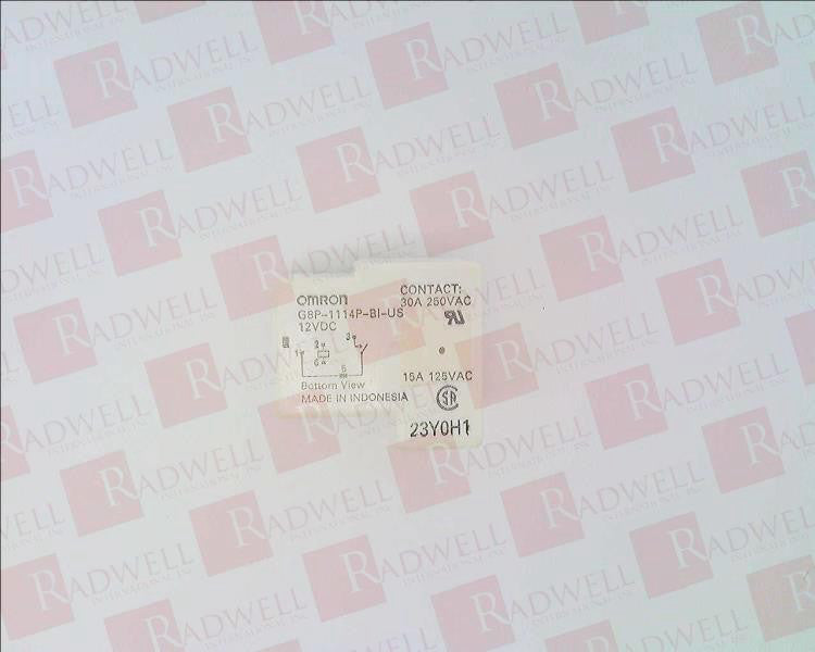 OMRON G8P-1114P-BI-US-DC12 / G8P1114PBIUSDC12 (BRAND NEW)