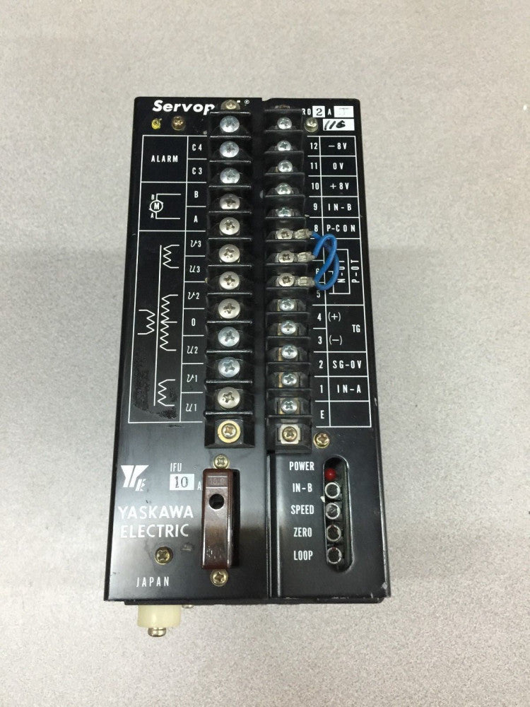 USED YASKAWA ELECTRIC CPCR-FR02A SERVOPACK SERVO DRIVE CPCR-FR02AJ