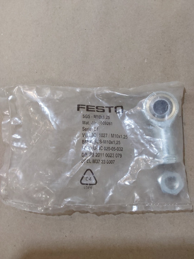 FESTO 009261 ROD EYE SGS-M10x1, 25  SERIES E1