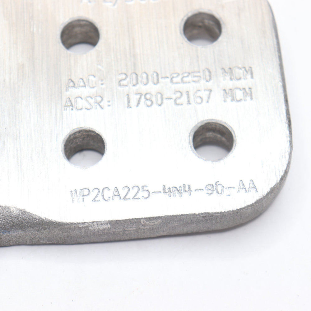 Dossert Welded Terminal Connector Aluminum 230 kV WP2CA225-4N4-90-AA