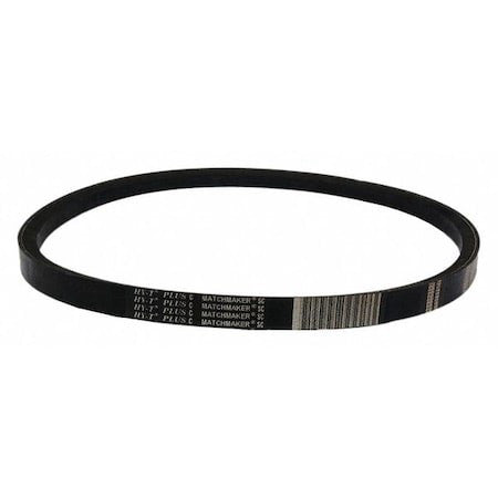 Continental C118 C118 Classical V-Belt, 122 In Outside Length, 7/8 In Top