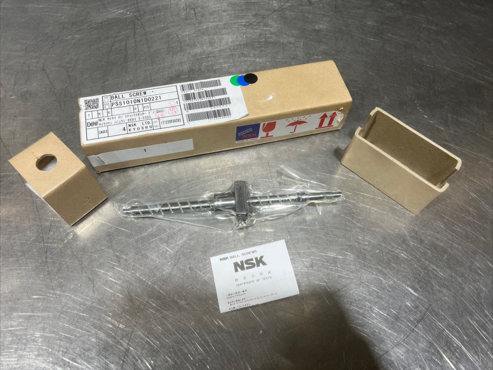 NSK Ball Screw PSS1010N1D0221 Nos Surplus. 17HZ-0003