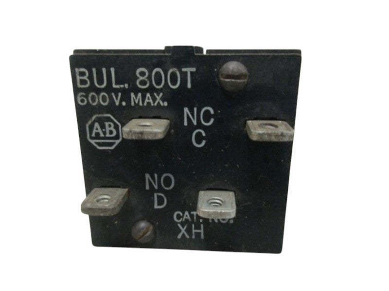 ALLEN BRADLEY 800T-XH CONTACT BLOCK UNMP