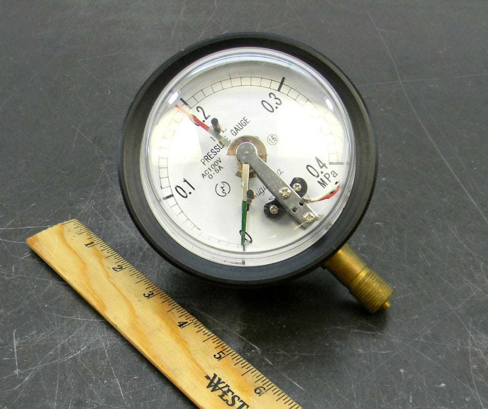 Migishita Seiki Pressure Gauge 0.4 Mpa 307258 