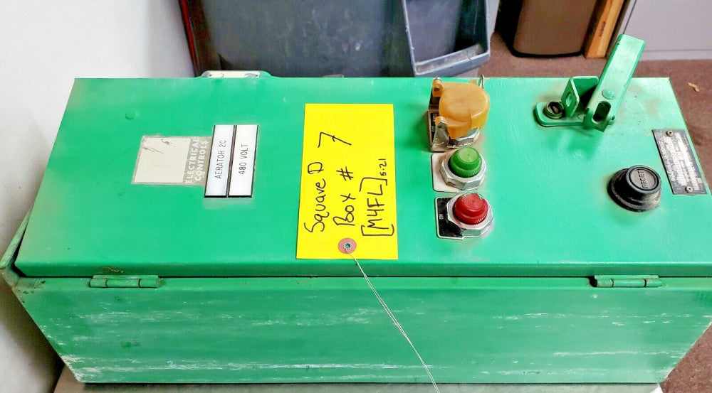 Square D 8538 Combination Motor Starter Size 1 30A 10HP WORKING PULL M4FL#7