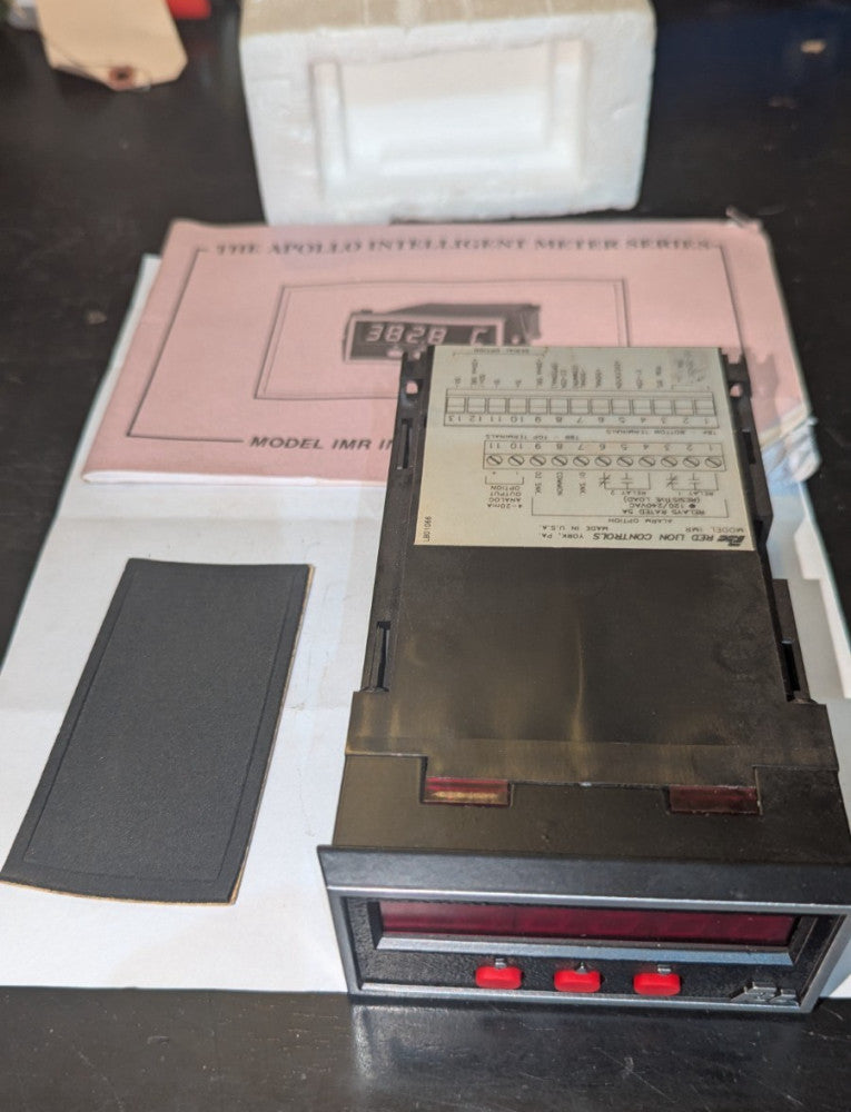 Red Lion Controls Digital Apollo Intelligent RTD Meter IMR00130 10-30VDC NOS