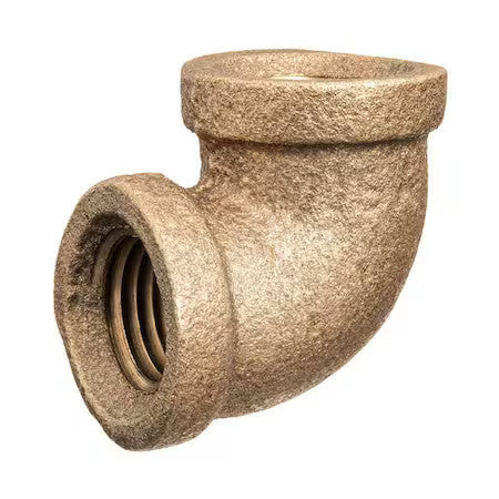 Zoro Select Zusa-Pf-10370 90 Elbow, Brass, 2 In, F Bpst,Class 125