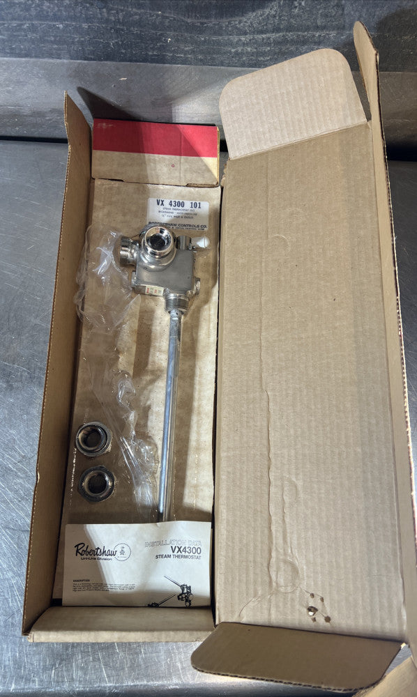 Nos Surplus ROBERTSHAW VX4300 STEAM THERMOSTAT CONTROL VX4300-101