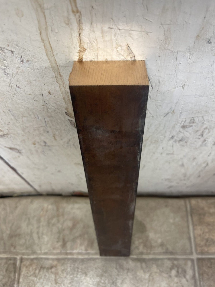Brass Square Stock 1 1/4 x 2 inch