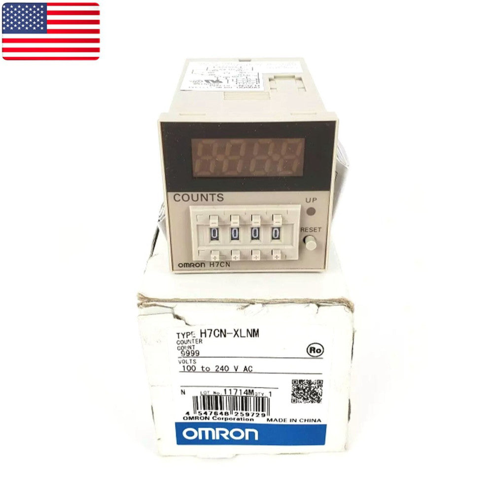 One Brand New OMRON time relay H7CN-XLNM 100-240VAC - US Stock