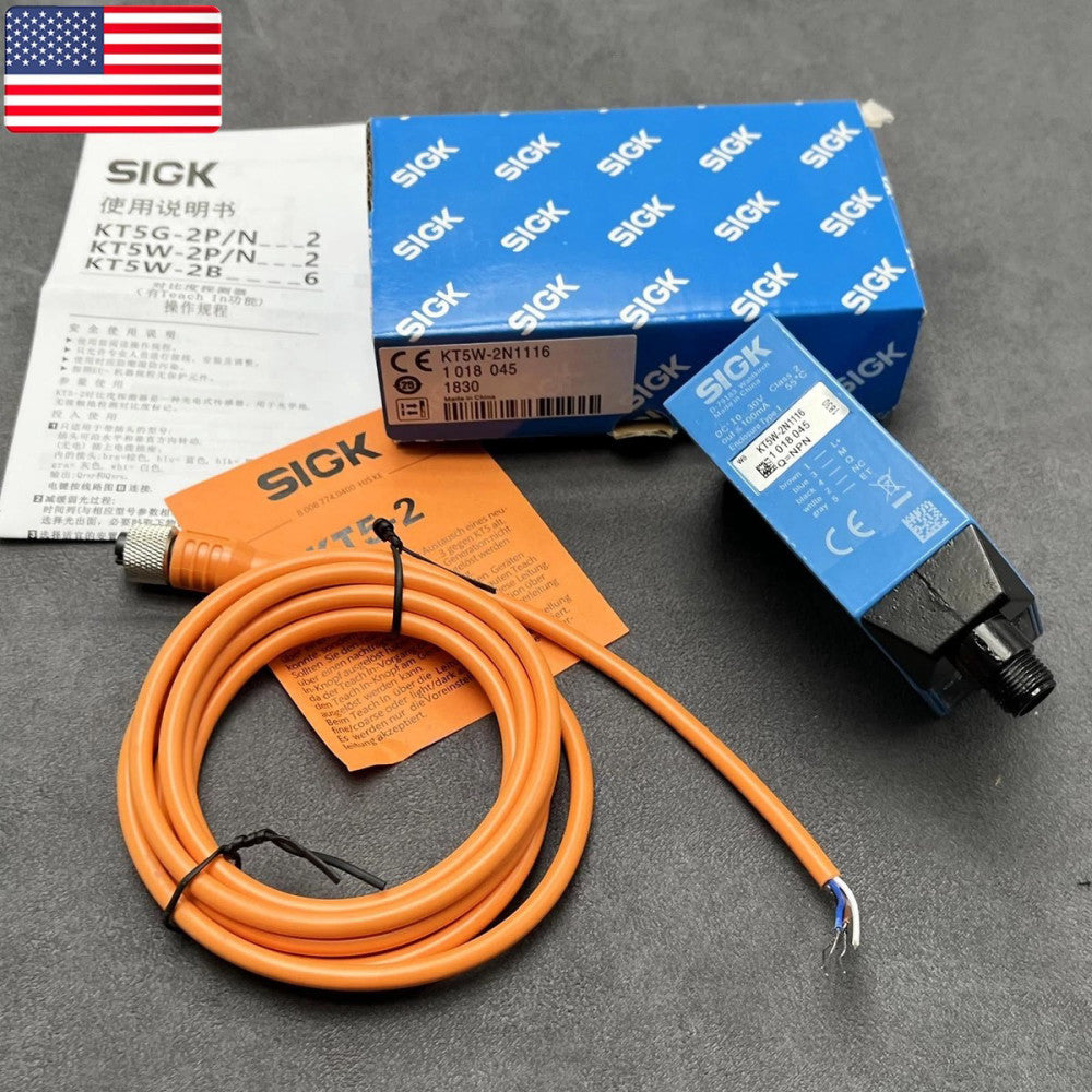 One Brand New SIGK KT5W-2N1116 Contrast Sensor Photoelectric Switch - US Stock