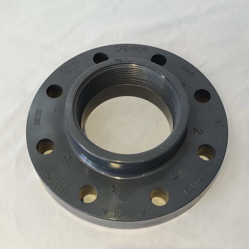 Spears - 2KR1A3 - 4" One Piece Pipe & Coupling - SCH 80 PVCI - 150 psi