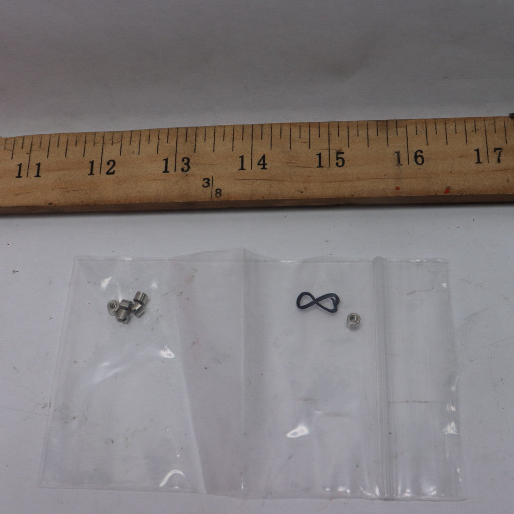(6-Pk) Screws & Fasteners PNL/BRD MNT Jackscrw Nut M80-2130000B