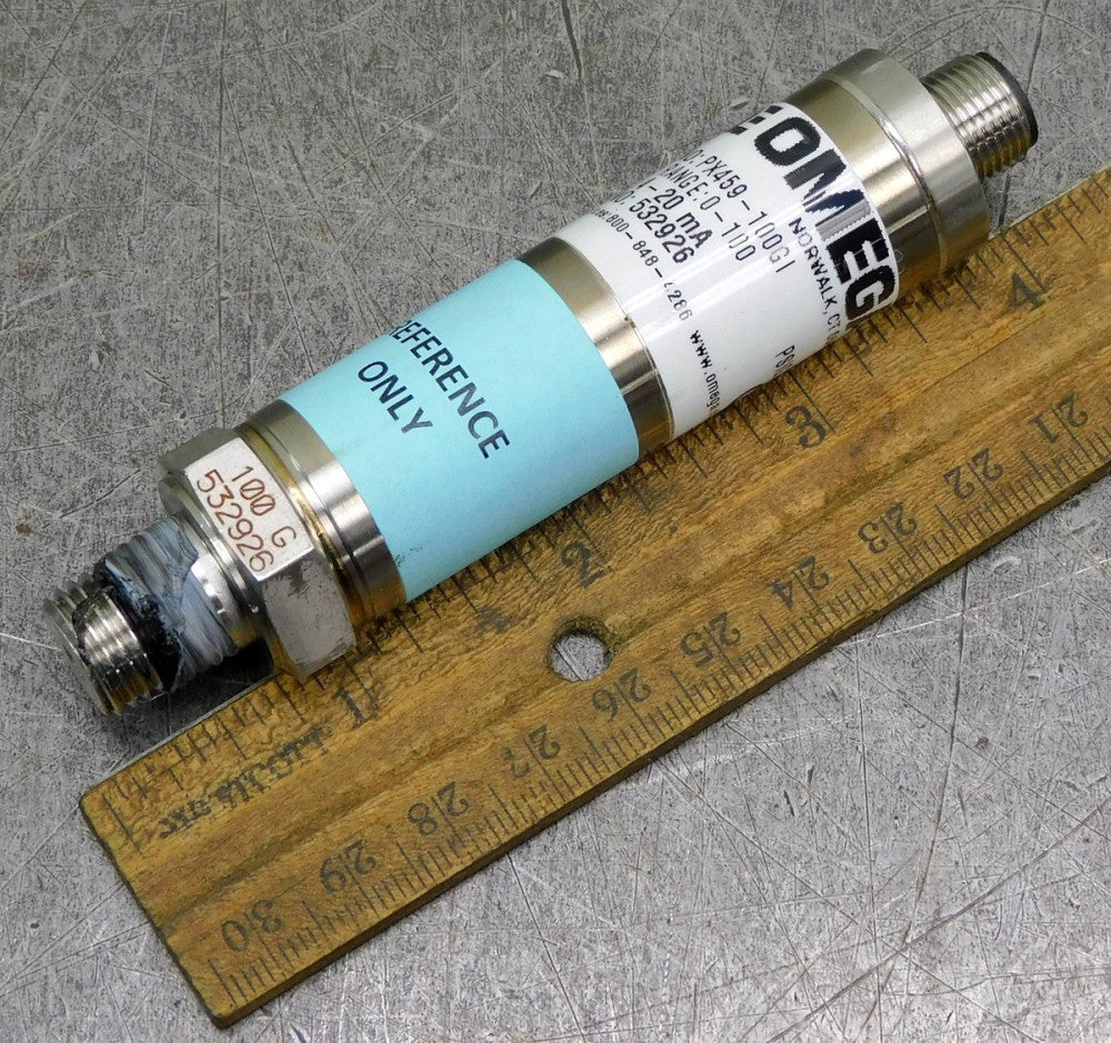 Omega PX459-100GI High Accuracy Pressure Transducer 100PSI 4-20mA
