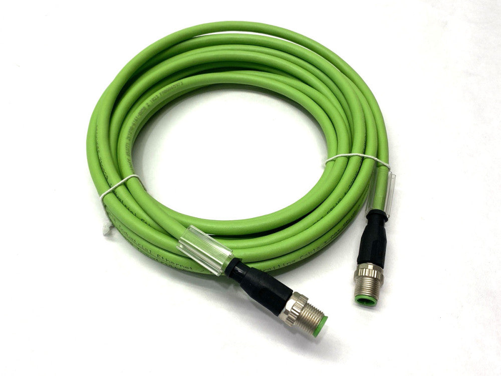 Beckhoff ZK1090-3131-0100 Double-Ended EtherCAT Cordset M8 Male 10m