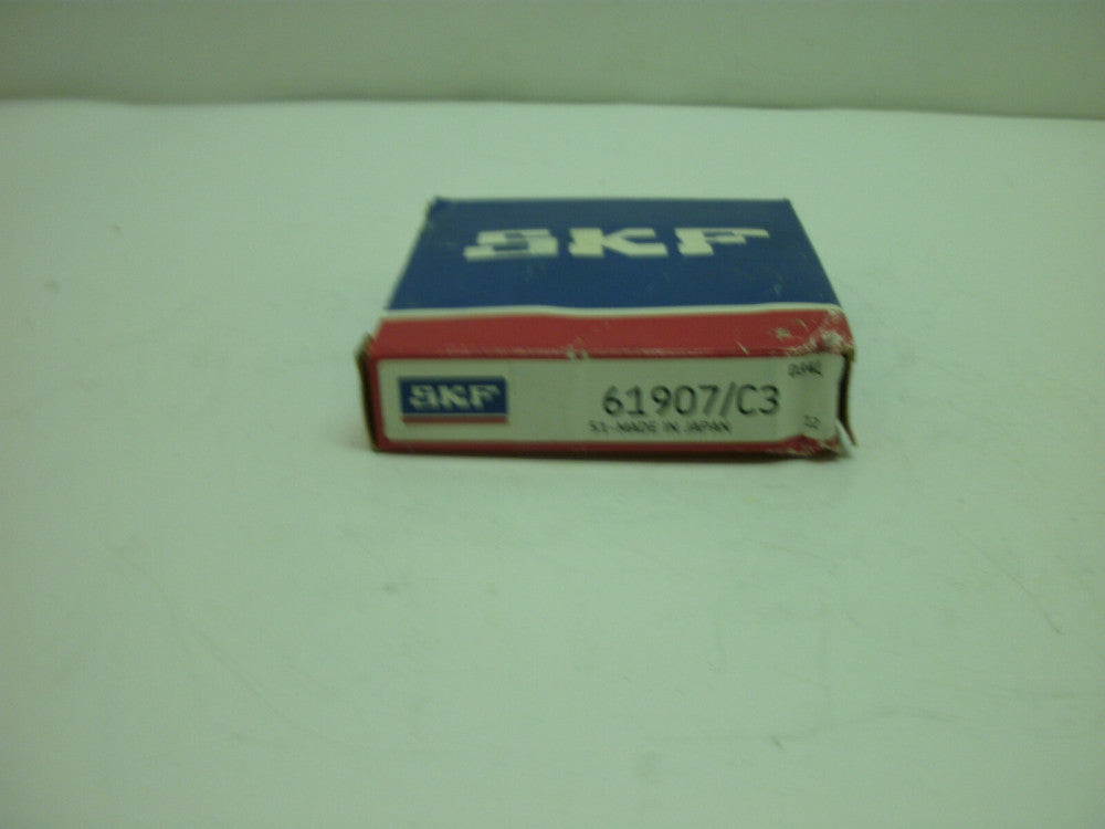 SKF 61907/C3 DEEP GROVE BALL BEARING 35X55X10MM OPEN SINGLE NEW IN BOX