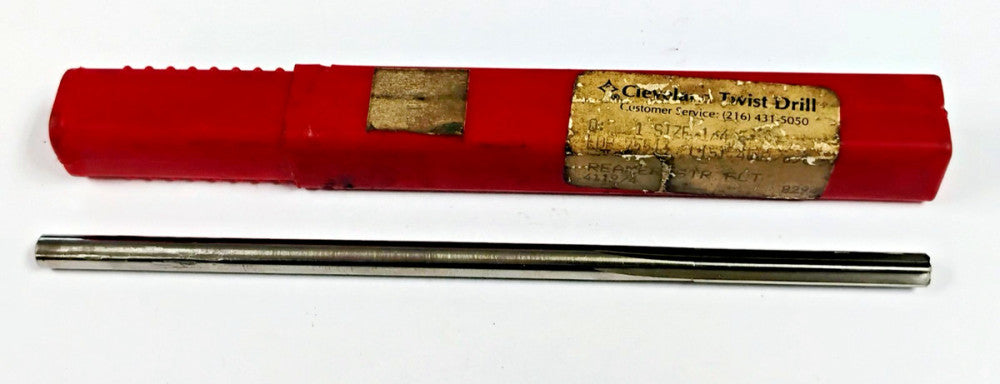 CLEVELAND HS 1/4" REAMER STR 6-FLT 2-3/16" LOC 6" OAL 0.24" SHANK DIA