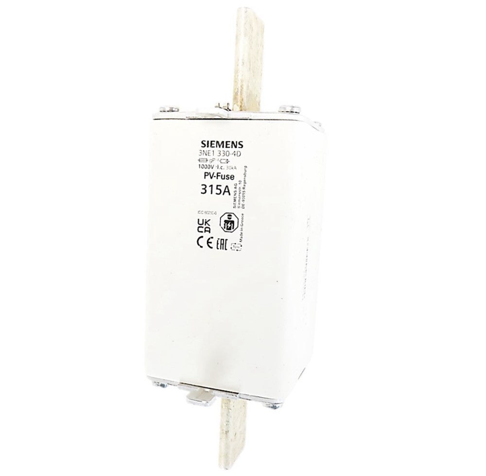 Siemens 3NE1 330-4D PV Fuse Link 3NE1330-4D 315A 1000VDC NEW NO BOX