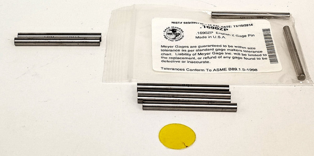 ASSORTED LOT OF MEYER GAGE PINS ****LOT OF 8****