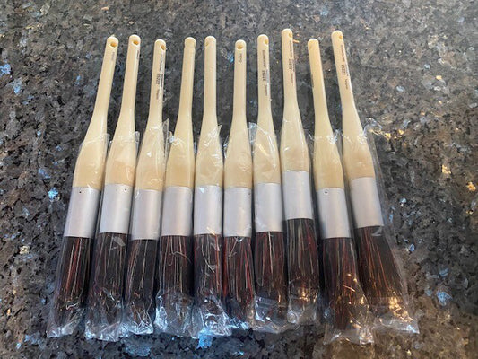 10 Pack Econoline Vortec Cleaning Brush W/ Plain Foam Handle 2 3/4" Tampico Trim