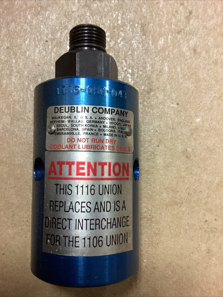 Deublin Rotary Union 1116-090-043 D17