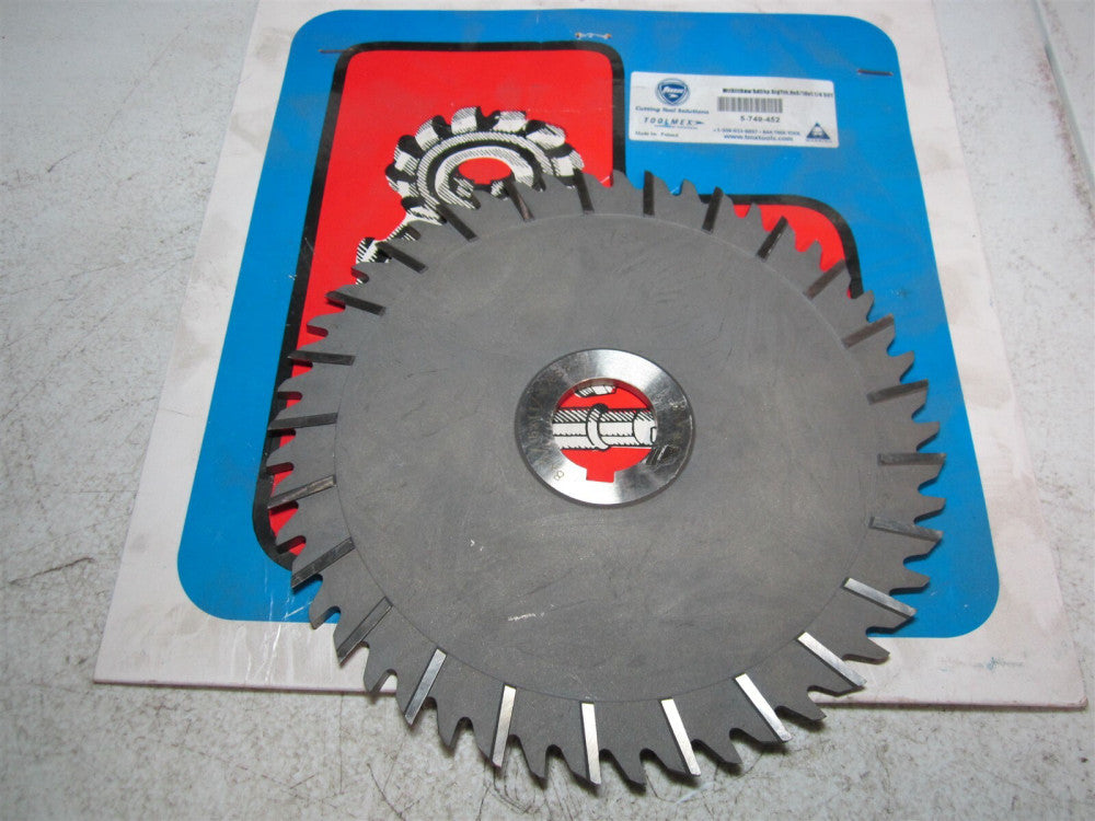 TMX (5-749-452) 8" x 3/16 x 1-1/4 50 Teeth HSS Side Chip Slitting Saw