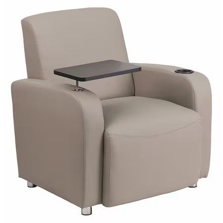 Flash Furniture Bt-8217-Gv-Gg Contemporary Guest Chair, Gray Seat, Gray Back,