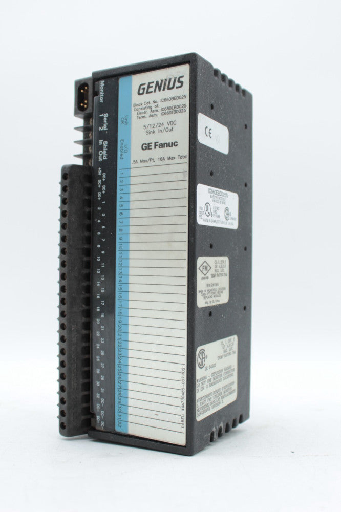 GE Fanuc IC660TBD025L IO Module