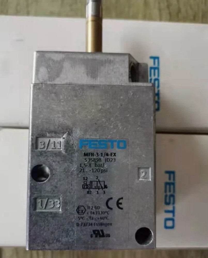 One Brand New FESTO MFH-3-1/4-EX 535898 Valve