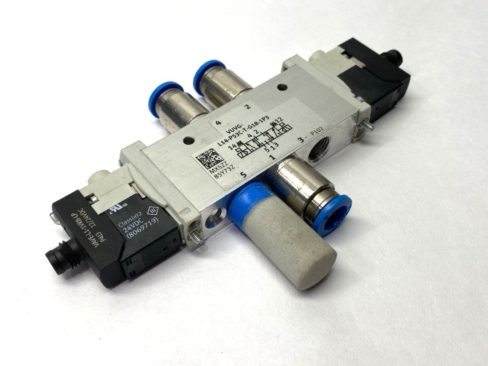 Festo VUVG-L14-P53C-T-G18-1P3 Pneumatic Air Solenoid Valve 566501