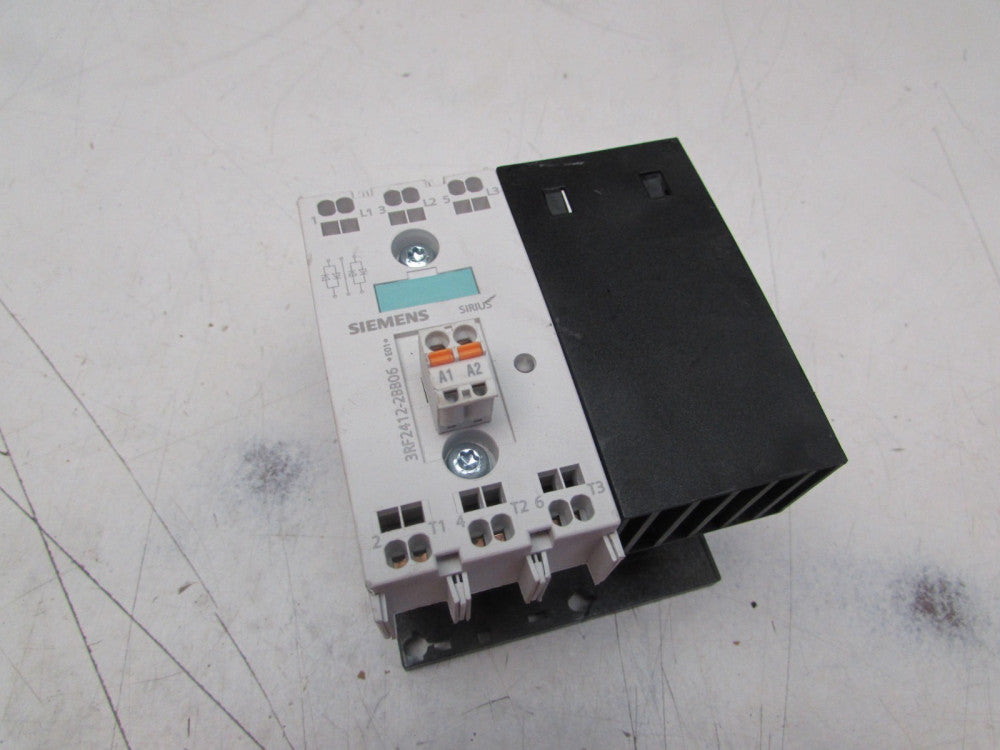 SIEMENS 3RF2412-2BB06 CONTACTOR 12.5A 600V 24VDC XLNT USED TAKEOUT MAKE OFFER !!