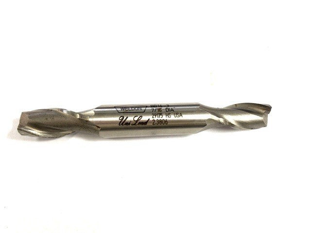 WELDON BB14-3 7/16" DIA 29175 HS DOUBLE-ENDED END MILL