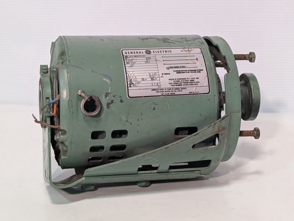 GE General Electric 5K43MG5813K Motor 1725RPM, 3PH, 1HP, Made in USA