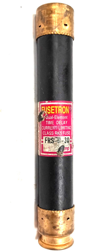 FUSE HRCL-R TYPE D FUSE FRS8-30 600 V FUSE TRON BUSSMAN COOPER INDUSTRIES