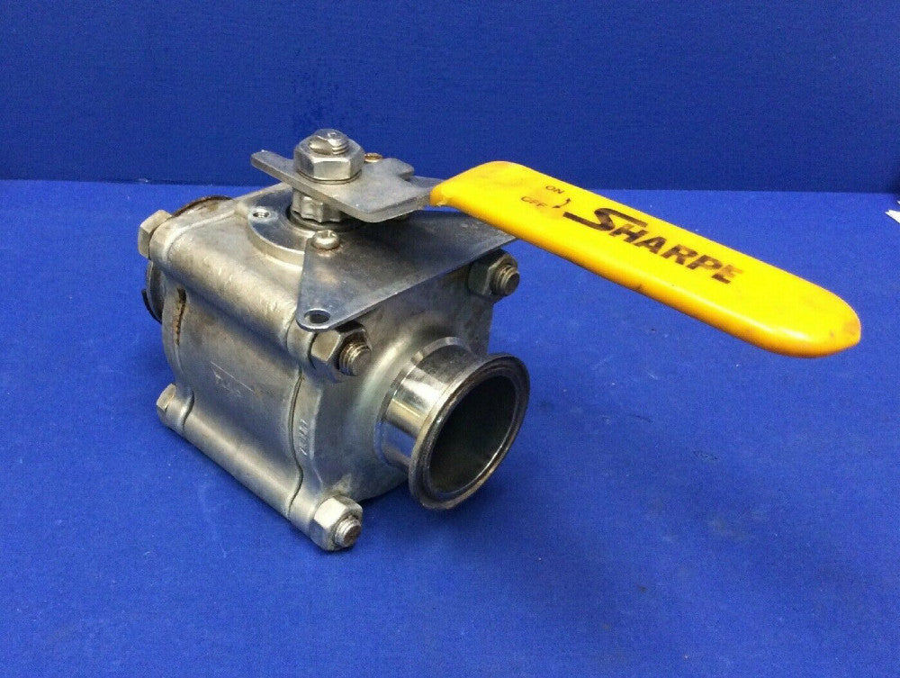 2" SHARPE 66 HIGH PURITY FULL PORT BALL VALVE CF3M
