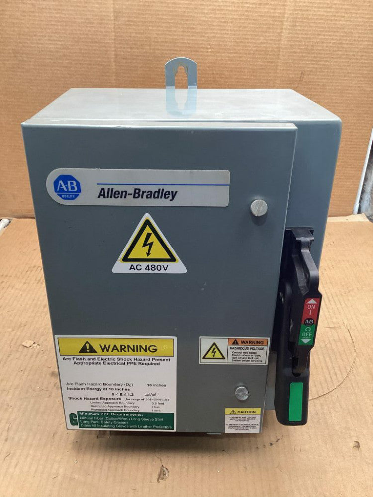 Allen-Bradley 1494G-BF3J6 Enclosed Disconnect Switch