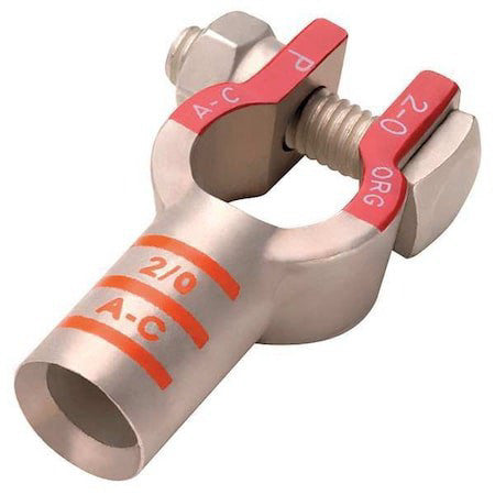Eco-Max 058422-1 Battery Terminal,Straight,1/0 Ga.,Pk5